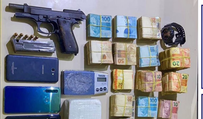 ‘Gerente’ de facção criminosa é preso com R$ 63,7 mil na Bonocô