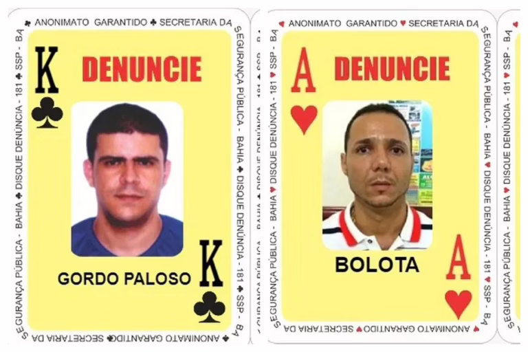 Criminosos do ‘Baralho do Crime’ baiano são procurados no Complexo da Penha, no RJ