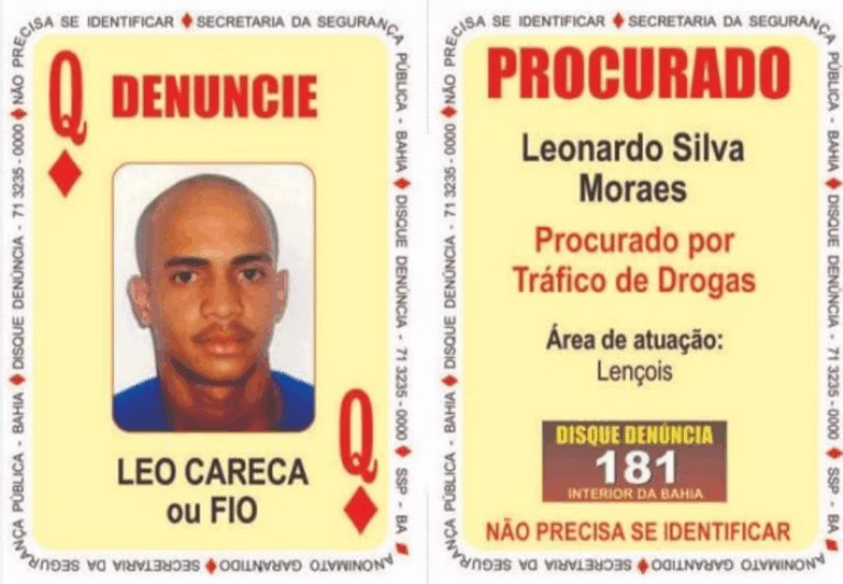 Baralho do crime: suspeito de comandar tráfico na Chapada é morto pela PM