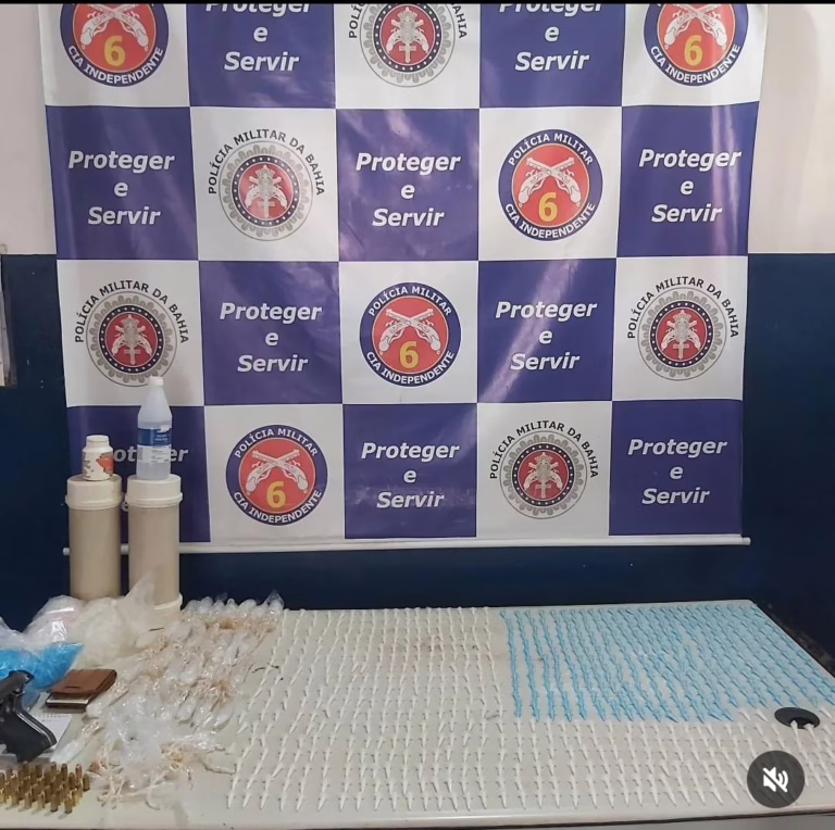 Homem morre e mais de mil pedras de crack são apreendidas em Acajutiba durante operação da polícia