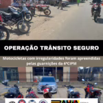 Operação flagra irregularidades e apreende 5 motocicletas em Rio Real neste domingo (13)