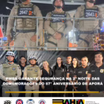Polícia Militar reforça segurança e garante tranquilidade no encerramento das comemorações dos 67 anos de Aporá