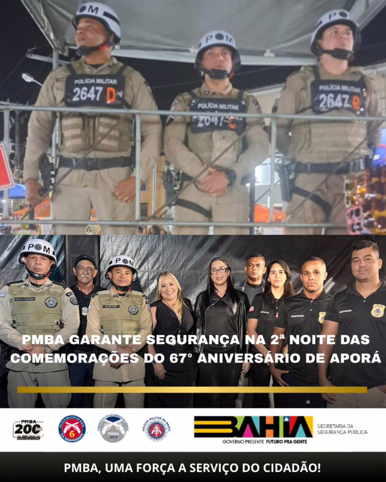 Polícia Militar reforça segurança e garante tranquilidade no encerramento das comemorações dos 67 anos de Aporá