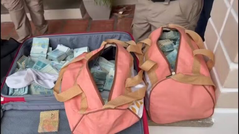 Família é presa por extorsão contra médico na Bahia; polícia apreende mais de R$ 3 milhões em malas