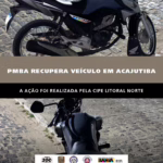 Dupla é detida com moto roubada durante abordagem policial na BA-233, em Acajutiba