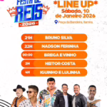 Prefeitura de Aporá atualiza programação da Festa de Reis em Itamira após cancelamento de show de Zé Vaqueiro