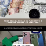 PM apreende drogas e prende suspeitos em flagrante em Esplanada