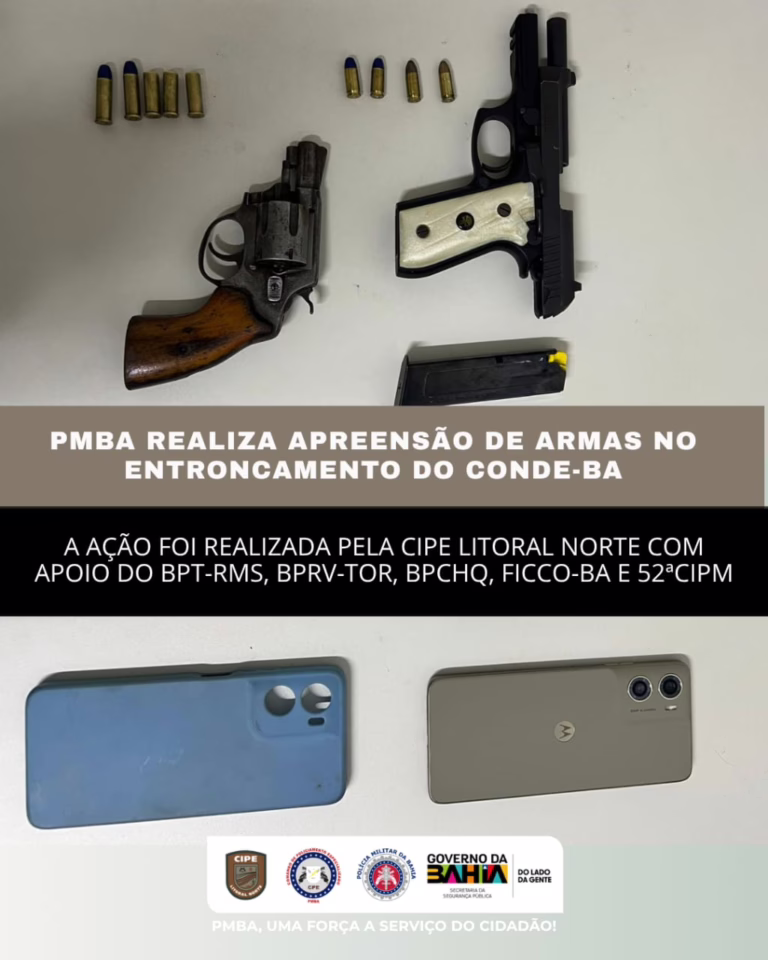 Suspeitos de atentado contra policiais em Portão entram em confronto com a polícia durante ação em Conde, no litoral norte da Bahia