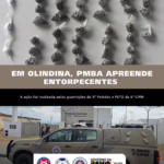 Polícia apreende 43 trouxinhas de maconha e cocaína durante ronda em Olindina