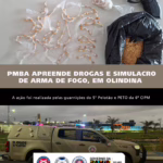 PM Apreende Drogas e Simulacro de Arma com Adolescente em Olindina
