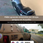 Polícia Militar apreende motocicleta com alterações irregulares em Acajutiba