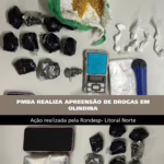 Homem é preso com drogas após tentativa de fuga em Olindina